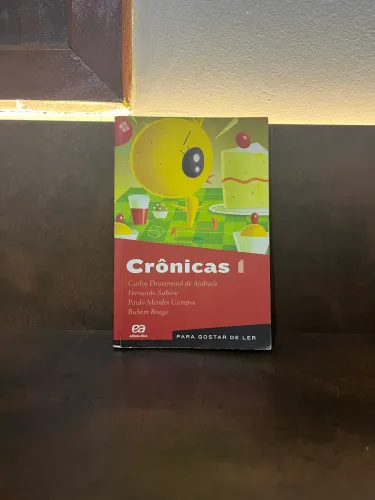 Livro Crônicas I - Para Gostar de Ler - Drummond, Sabino, Braga