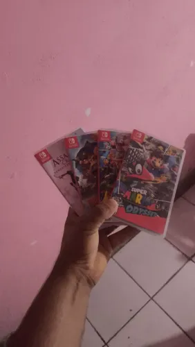 Vendo 4 jogos Nintendo switch