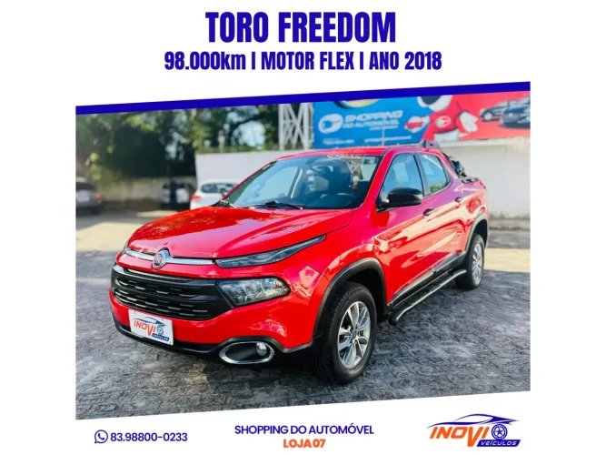 Fiat Toro Freedom 1.8 16V Flex Aut. 2018