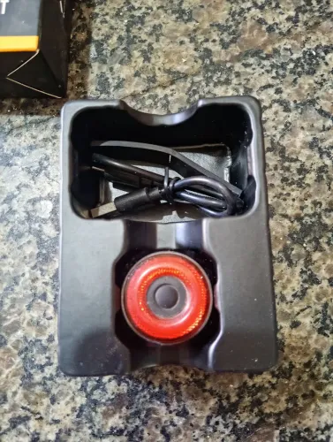 Luz traseira de bike