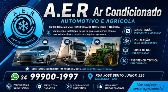 Reparo de Ar condicionado Automotivo e Agrícola 