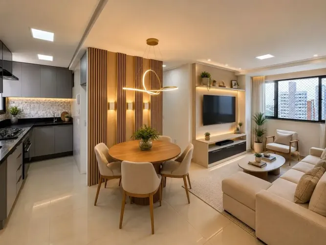 Imóvel para venda possui 57 metros quadrados com 2 quartos em Lagoa Nova - Natal - RN