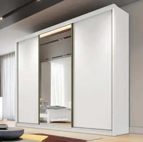 Guarda Roupa Diamond 2,40 m 100% MDF - Produto Novo! Pronta Entrega!