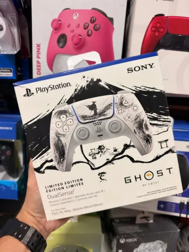Dualsense Edição Limitada Ghost Of Yotei NOVO LACRADO 