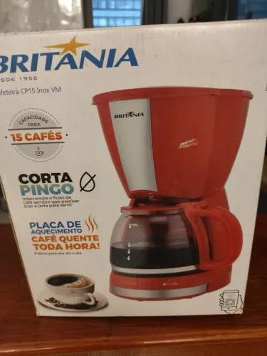 Cafeteira CP15 Inox Britânia