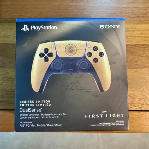 DualSense 007 First Light PS5 - Novo Lacrado - PlayStation 5 Controle
