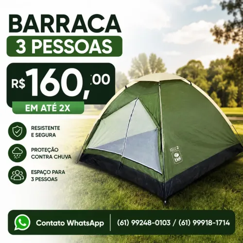 BARRACA IGLU 3 PESSOAS BELFIX