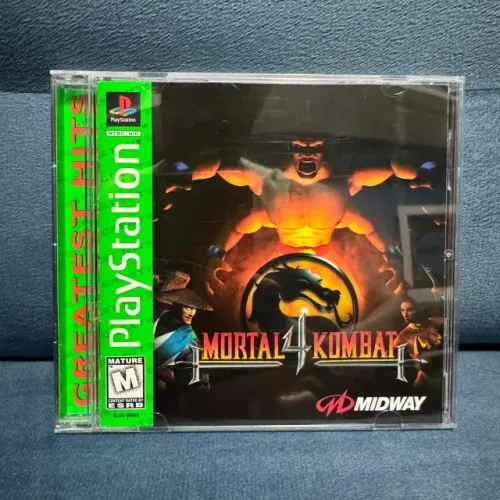 Mortal Kombat 4 (Playstation) Original