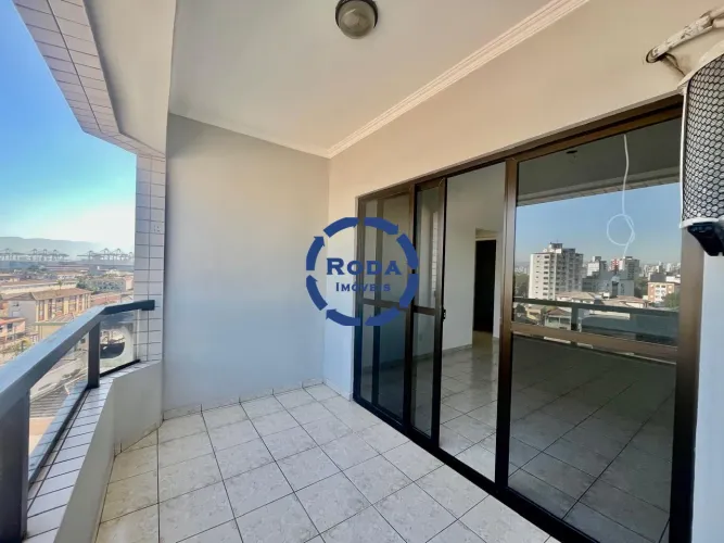 Apartamento na Ponta da Praia 2 Dormitórios (1 Suíte)