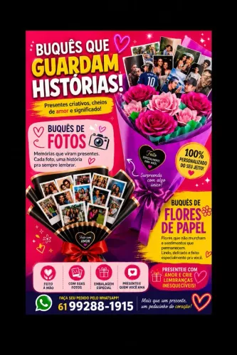 Buquês de fotos