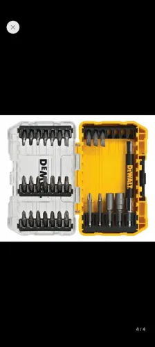 Jogo de Bits com Maleta Dewalt, Modelo DW2162