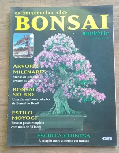 Revista Mundo do Bonsai nº 4 - Árvores Milenares - Bonsai no Rio