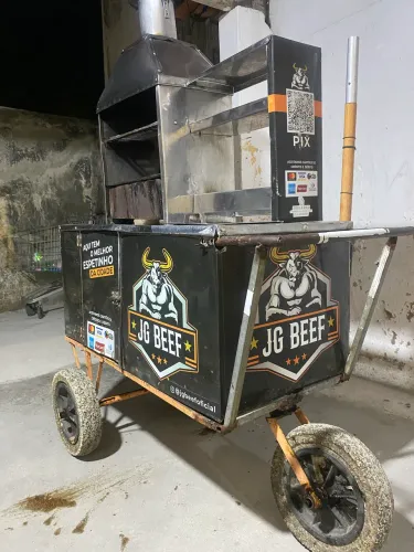 Carrinho de espetinho 