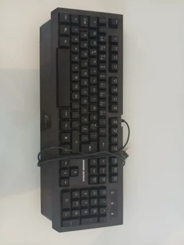 Teclado gamer novo