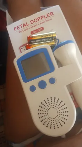 Vendo aparelho de escutar o coração do bebê