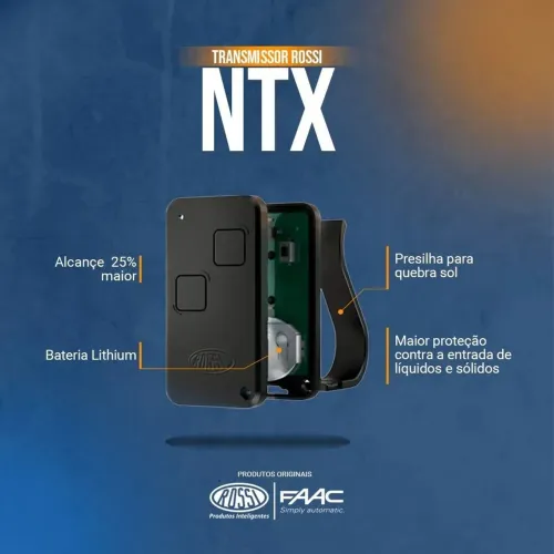 Controle Motor de Portão Rossi