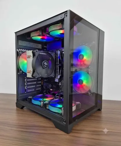 Pc Gamer! Ryzen 5 5600G / 16Gb Ddr4 3200Mhz / Ssd M.2 512Gb / Fonte 650w