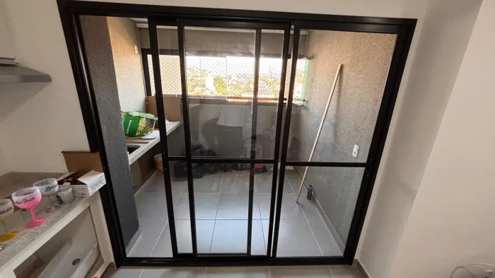 Porta para varanda