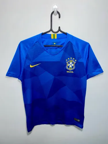Camisa Seleção Brasil Azul Copa do Mundo 2018 - Tamanho P