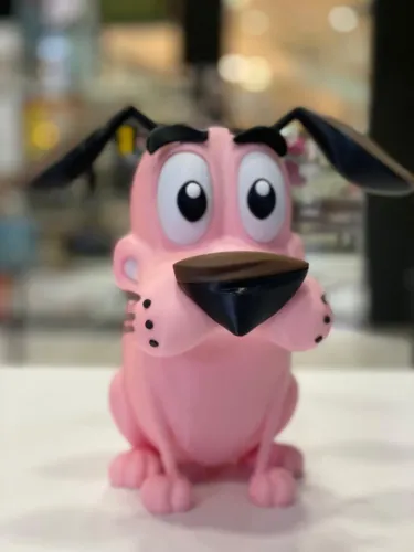 Coragem, o Cão Covarde Item de decoração.