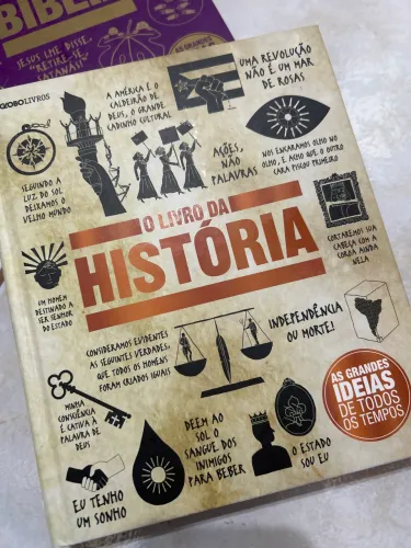 Livro de História - Capa Dura