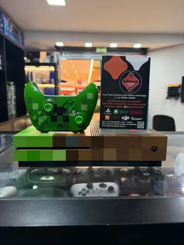 Xbox One S Edição Minecraft 