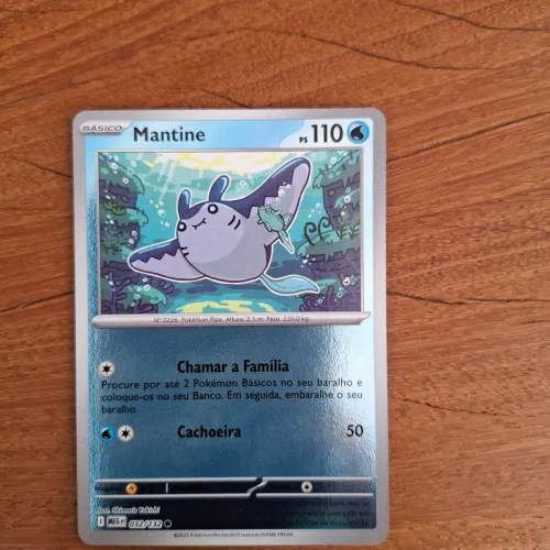 Carta pokemon Mantine