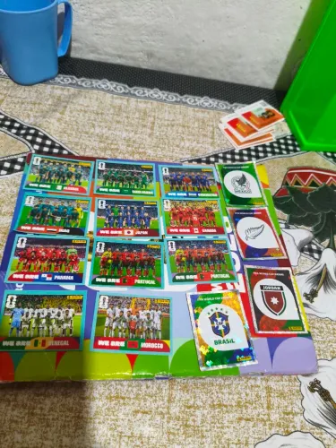 Figurinhas da Copa 2 Reais