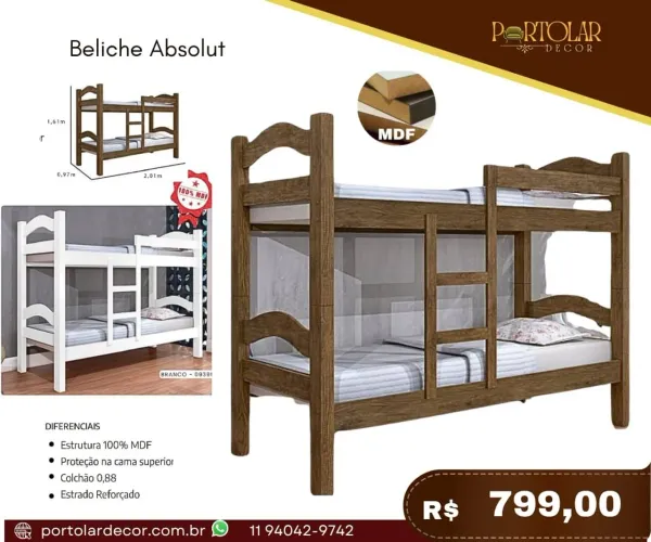 Beliche Absolut - à pronta entrega