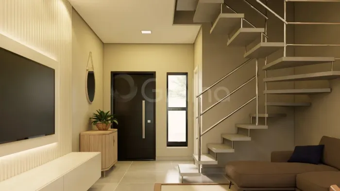 Casa com 2 suítes com 108m² em Vargem do Bom Jesus