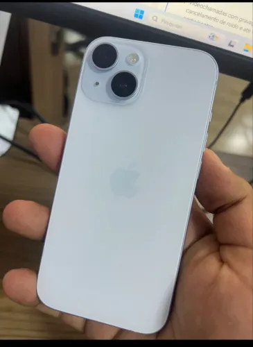 iPhone 15 azul bb todo original sem nenhum detalhe de uso