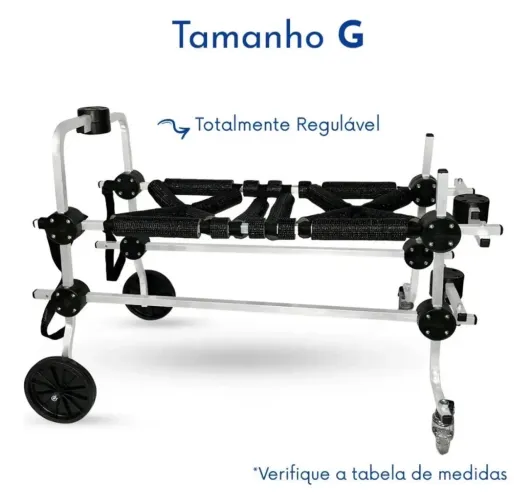 Cadeira de 4 rodas G para Pet