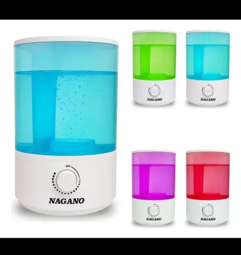 Umidificador de Ar Ultrassônico Silencioso 3l Bivolt com led