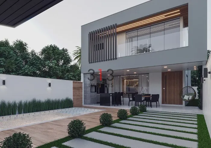 128204Mansao Condominio Jardins de Maria RIO Mar Interlagos de Itauna Projeto Contemporane