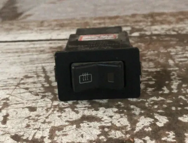 Botão Degelo Vidro Traseiro Ford Explorer 1998 - Preto