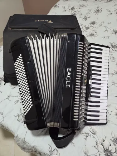 Acordeon eagle 120 baixos