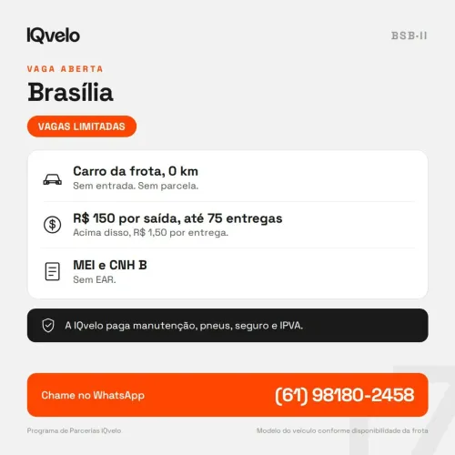 VAGA PARA MOTORISTA ? 