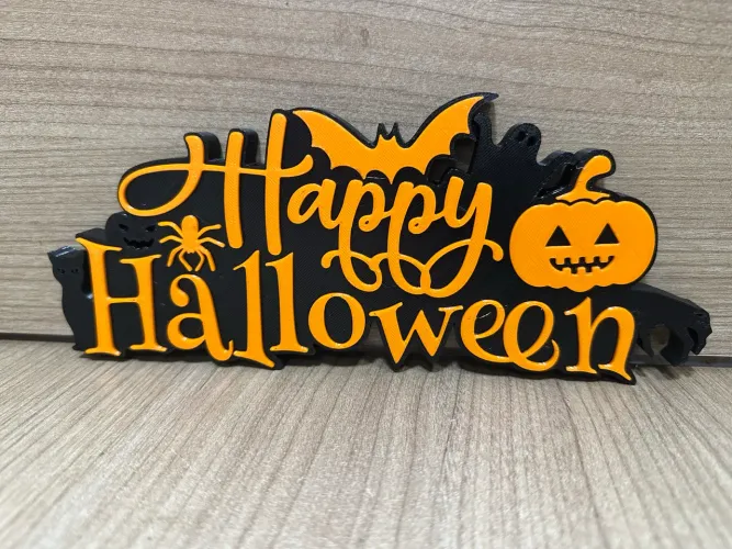 Placa Halloween