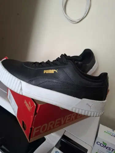 Baixou!!  Tênis Puma Carina Preto