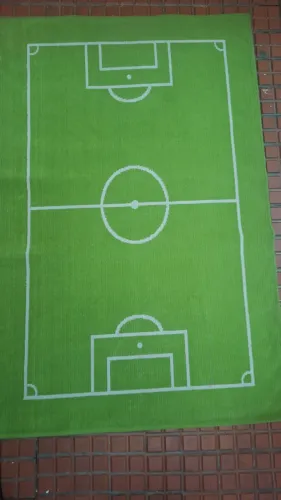 Tapete decorativo de futebol
