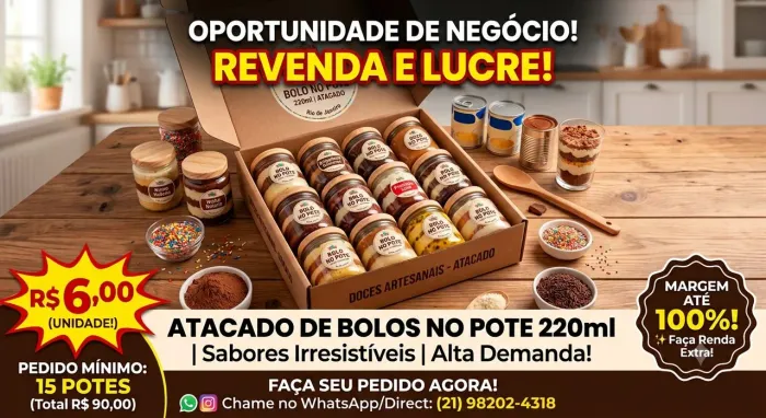 Renda extra ou lucro certo do seu negócio!!!