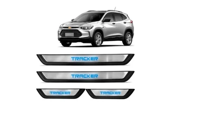 Kit Soleira Com Led De Porta Tracker 2020 2021 