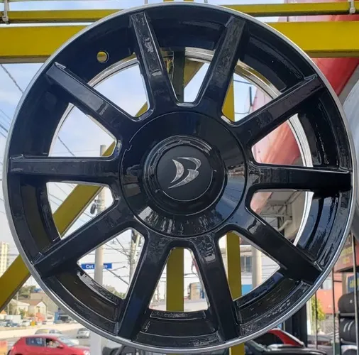 JG roda esportivo aro 15 4x100 4x108 para Vw Gm Fiat Reno Nissan Ford