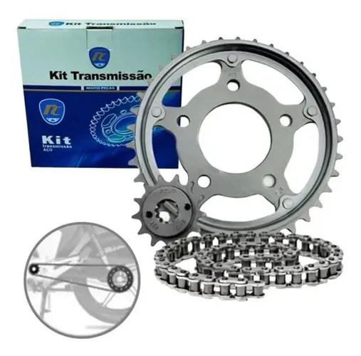 Kit Transmissão Relacao YBR 125 RT (Entrega Grátis)
