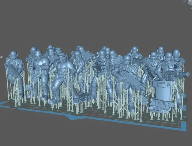 Exército de 20 Policiais Imperiais - 28 mm
