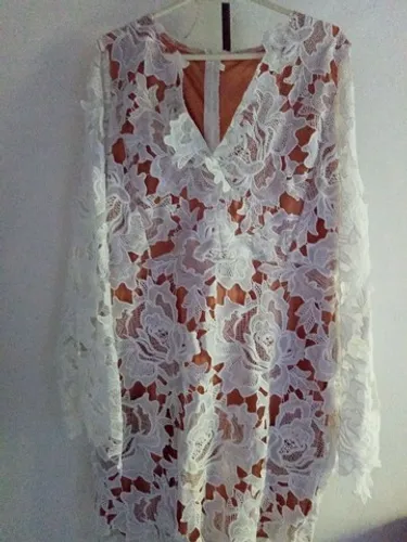  Vestido de renda  gripir