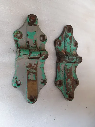 Dkw vemag vemaguett par dobradiças tampa traseira originais