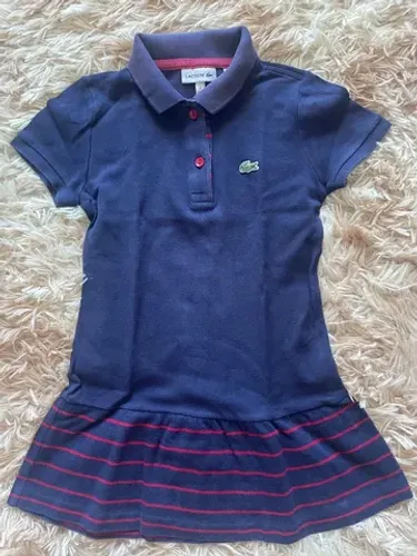 Vestido marca LACOSTE original infantil 