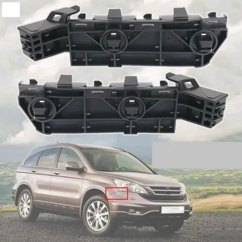 Par Guia Parachoque Dianteiro Honda Crv Cr-v 2007 2008 2009 2010 2011