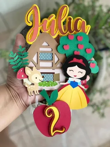 Topo de Bolo Premium Meninas